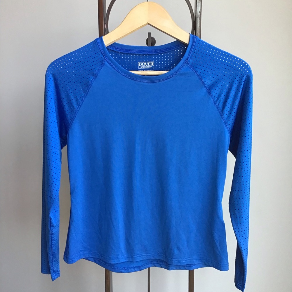 Dover Saddlery Long Sleeve Tech Top Equestrian‎ Horse Stretch